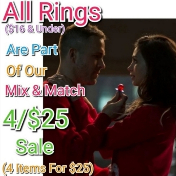 Y2K Chunky Lips in Heart Ring Olive Green Colored Y2K Rings Great For Stacking - Picture 9 of 9